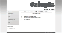 Desktop Screenshot of dziupla.cz